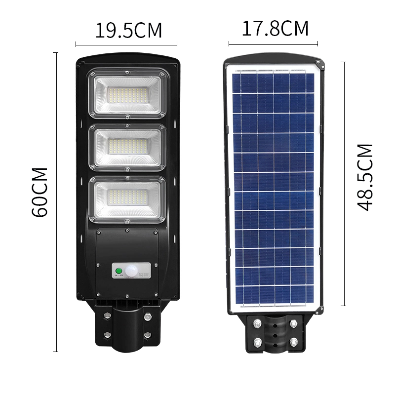 Luz LED solar com sistema Solar de Energia controlador de carga Solar controlo remoto controlo de tempo Energia Solar luz brilhante, sistema de iluminação Solar de Casa luz Exterior