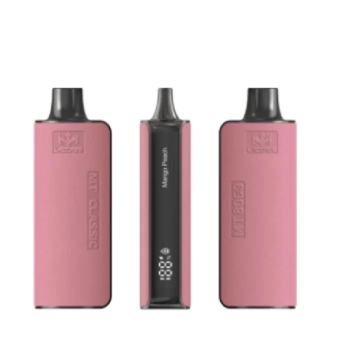 Mziar OEM Custom Vaporizer Pen Wholesale Disposable E Cigarette Vape with Battery and E-Liquid Smart Screen Display
