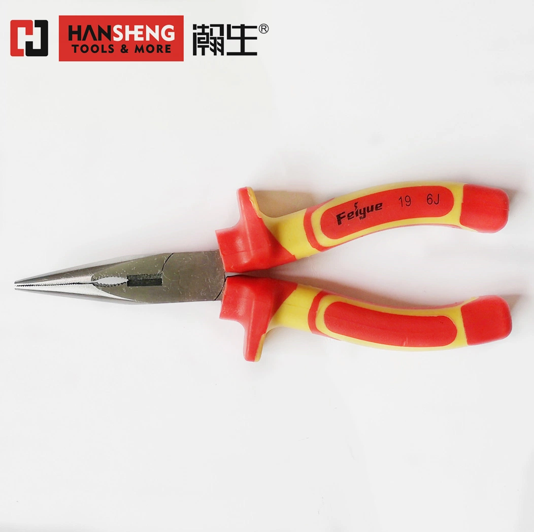 Professional Hand Tool, Hardware, Made of Cr-V, VDE Combination Pliers with VDE Certificate