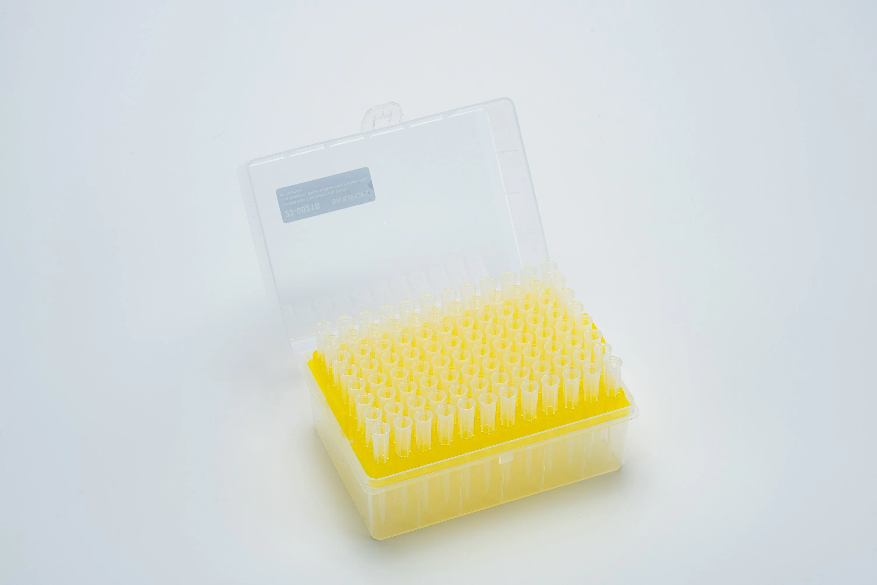 100UL de pointes de pipette jetable de fournitures médicales jetables de pointes de pipettes de laboratoire avec filtre