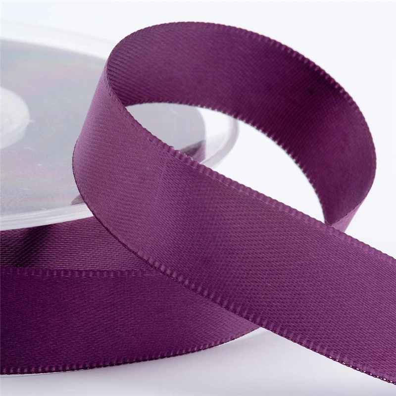 Factory Wholesale/Supplier 100 Yards 20mm 100% Polyester Single Face Satin Ribbon