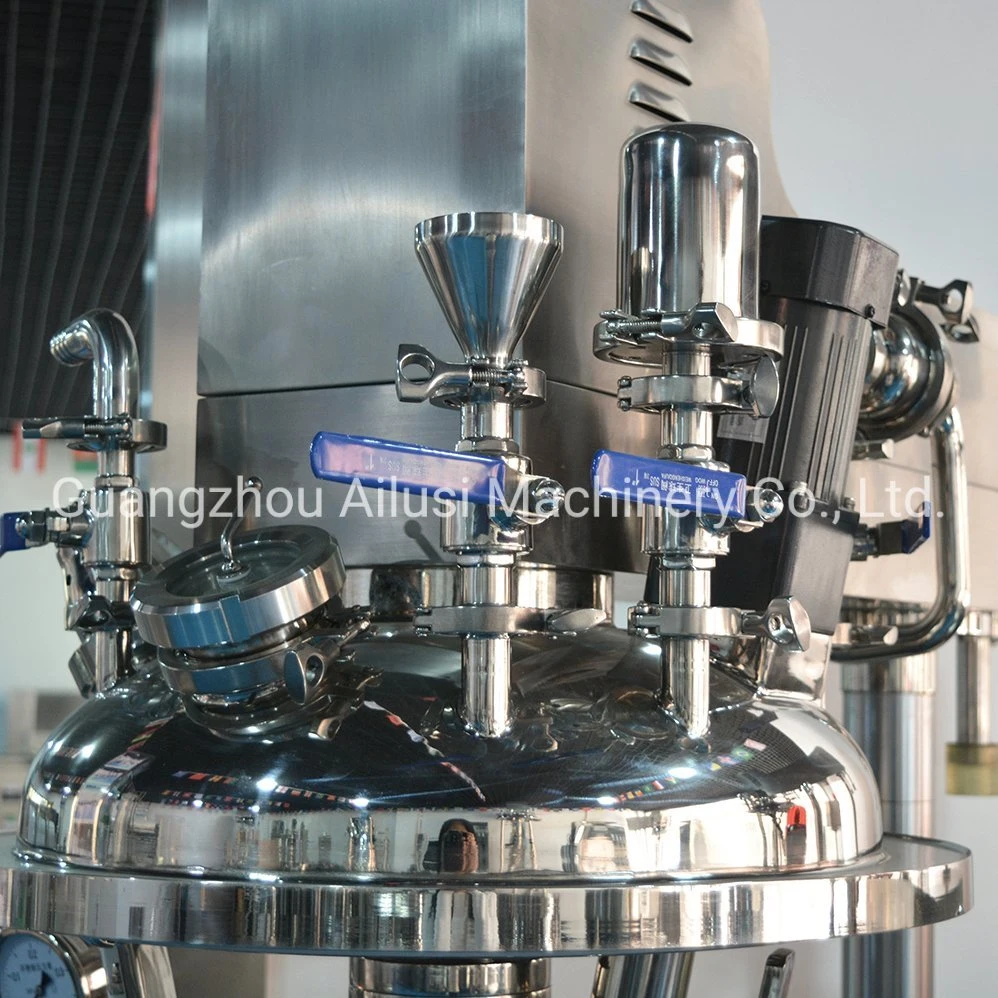 50L Vacuum Emulsifying Mixer Cosmetic Machine Supplier in Thailand Turkey Product Turbo Cream Body Lotion Emulsifier Machine