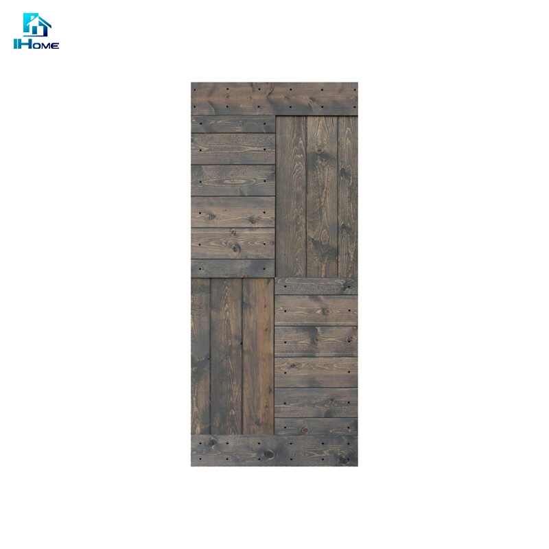 Sliding Cabinet Barn Door Hardware Solid Wood MDF Sliding Barn Doors