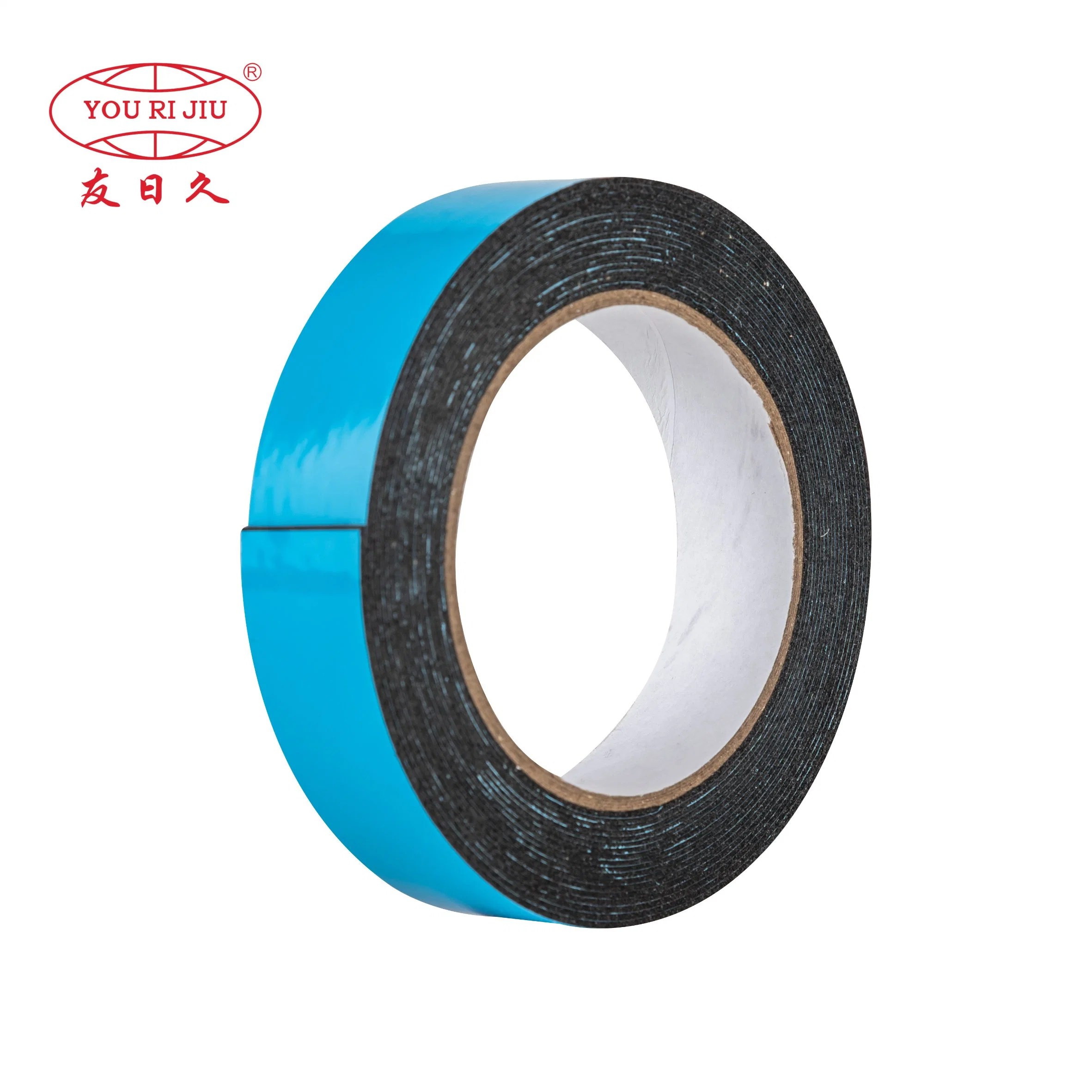 Yourijiu Free Sample 1mm 1.5mm 2mm 3mm Custom Size Strong Bonding Double Sided IXPE Adhesive Foam Tape