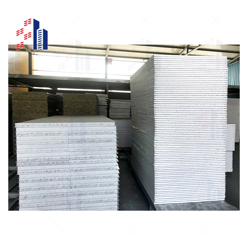 Insulation Sandwich Panel Wall Fireproof Heat Resistance Soundproof Structural Insulation EPS Panels Building Materials