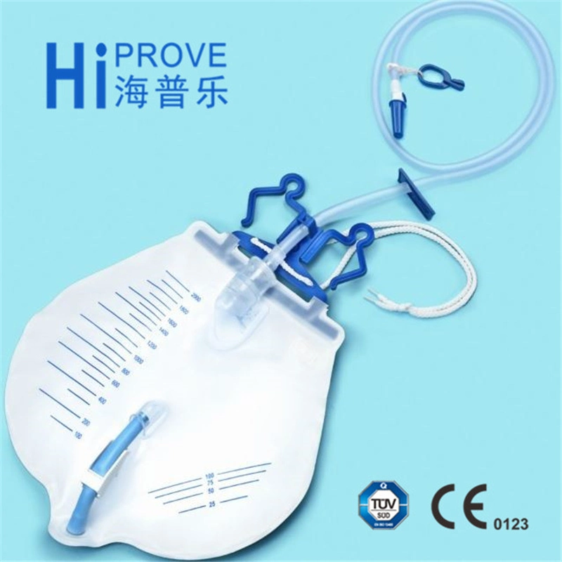 T Value Disposable Luxury Urine Meter Drainage Bag/Urine Bag