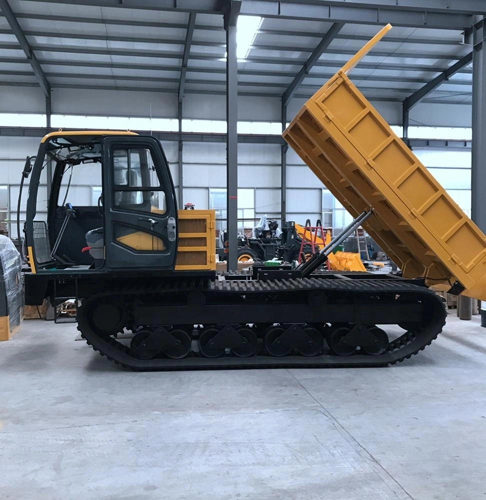 6-20ton Morooka Tracked Crawler Dump Truck with Rubber and Steel Track