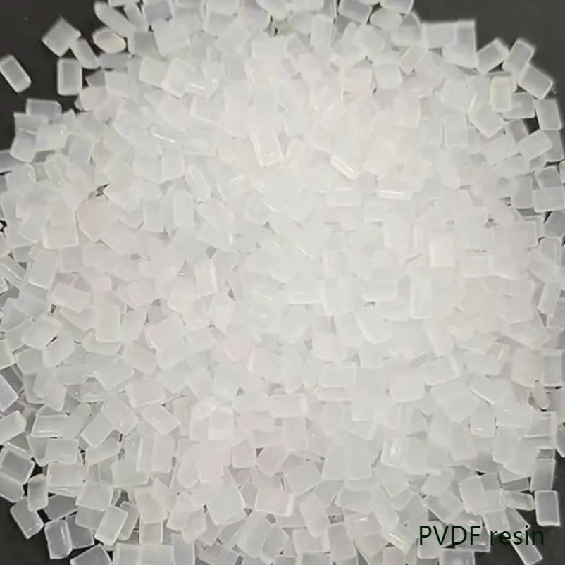 PVDF-Harz Fluorpolymer Granulat Spritzguss Extrusion für Pumpen Ventile Kunststoff-Rohmaterial