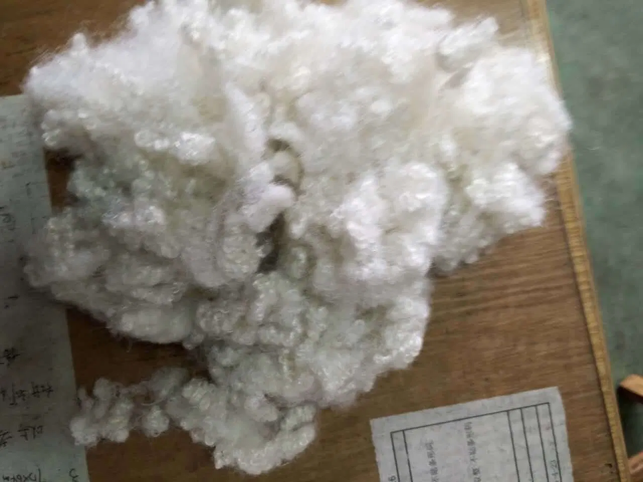 High Elastic Green Polyester Staple Chemical Fiber