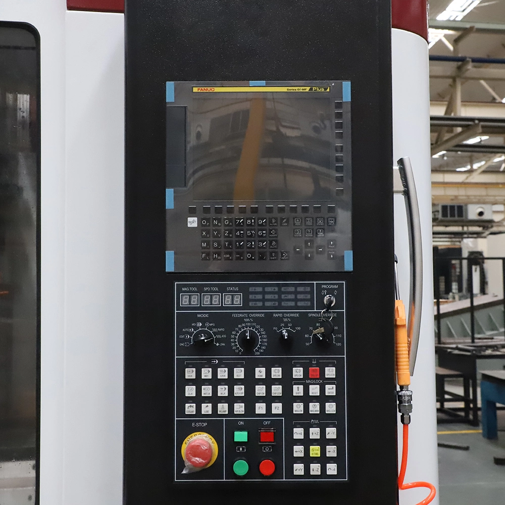 Centro de torneado vertical CNC de la serie LV Tipo de columna fija Herramienta de máquina CNC vertical de doble eje de articulación de dos ejes