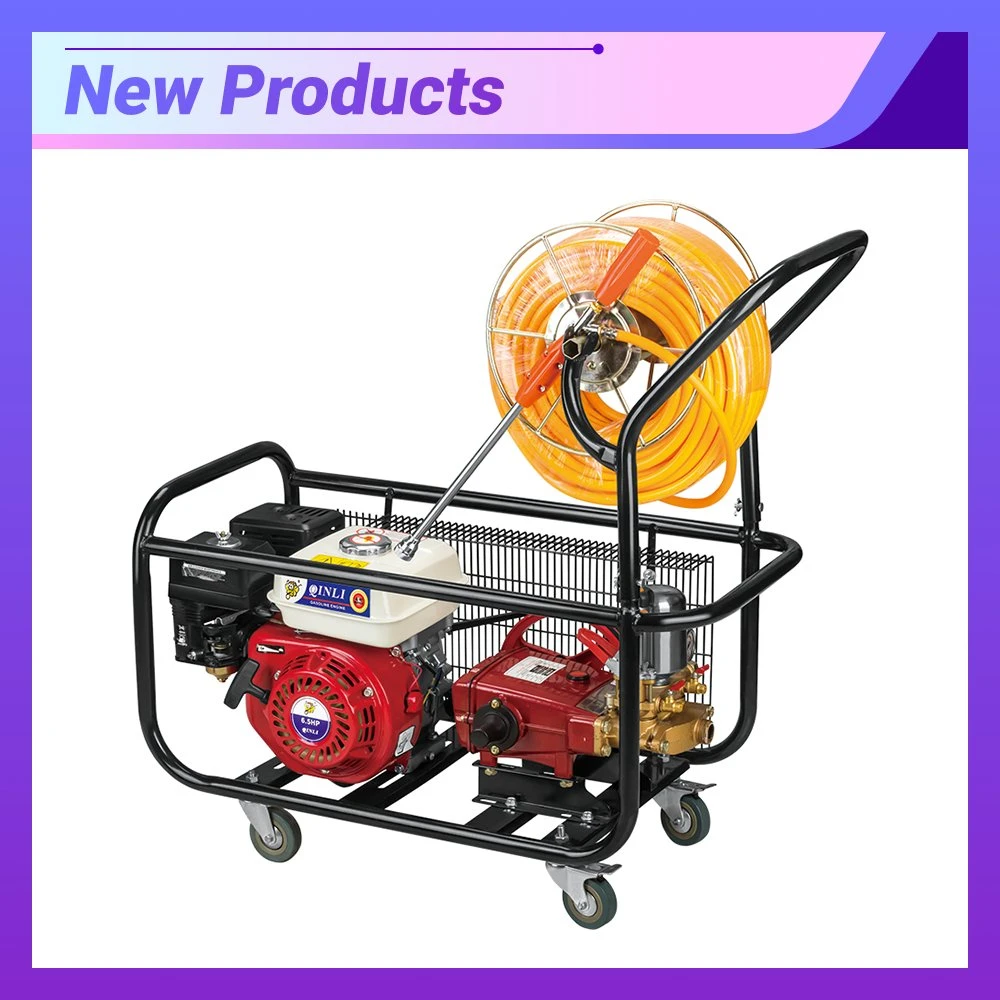 Power Sprayer Gasoline Engine Agricultural Irrigation Trolley Sprayer Garen Machine