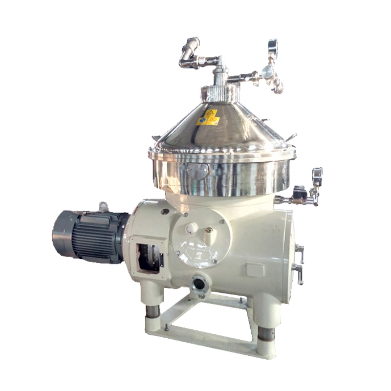 Disc Stack Centrifuge 2L Batch Centrifuge Treatment for Algae Processing Stainless Steel Centrifuge Industry Grade Tubular Bowl Separator