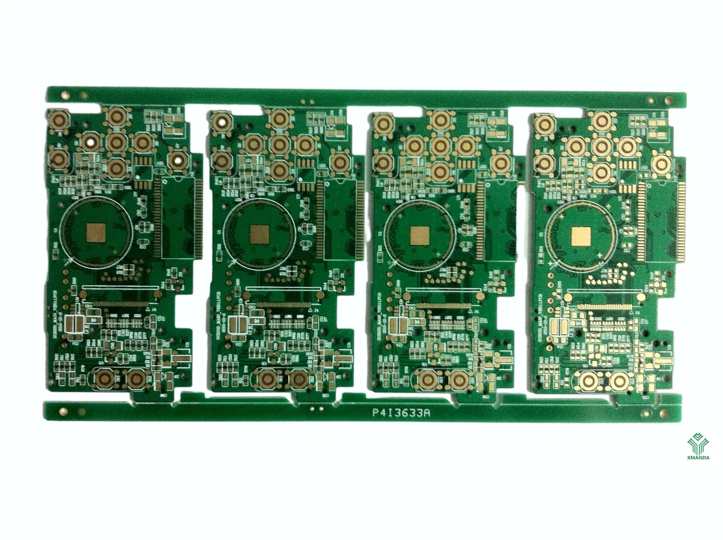 Tin Plated Power Control Multilayer PCB with Surface Treatment