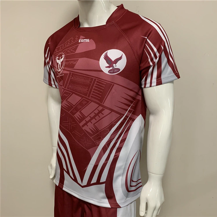 OEM Service Wholesale/Supplier Custom Printed Rugby Shirt Jersey Rugby Shorts Rugby Uniform