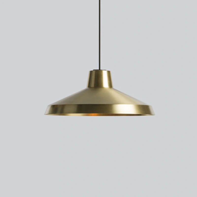 Single Pendant Light Creative Bedroom Head Idun Modern Industrial Vintage Brass Pendant Light (WH-AP-295)