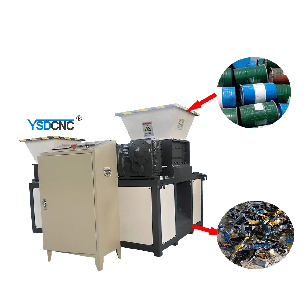 Chinese The Cheapest Stable Quality Industrial Waste Plastic Recycling Shredder Machine Tire Metal Shredder Machine Plant