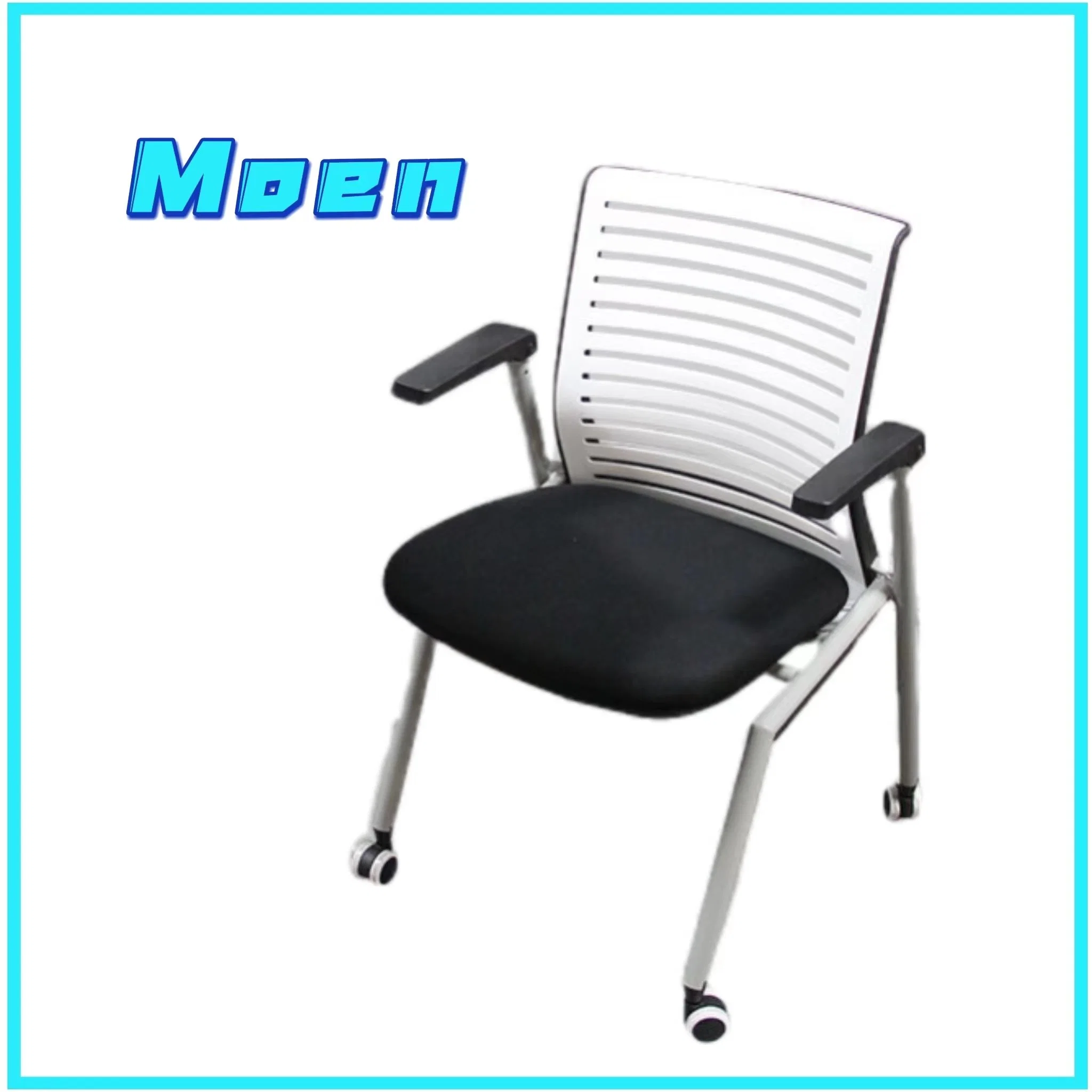 Quality Chairs Wholesale/Supplier Visitor Back Mesh Writing Pad Fabric Folding Armrest