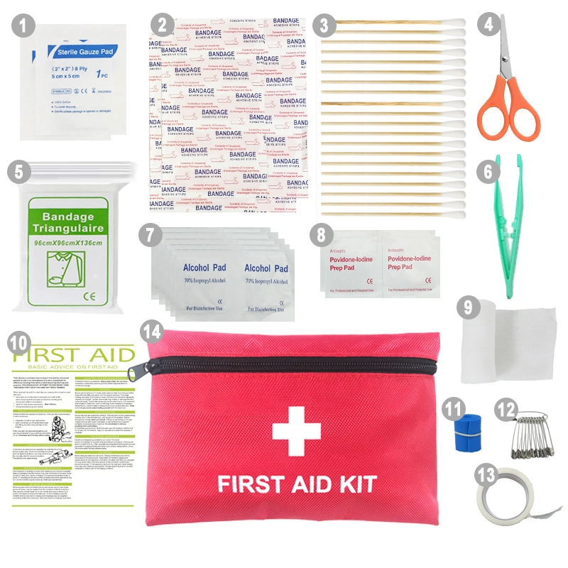 Low Price Sales Driving Traveling Tactical First Aid Metal Cabinet Kit