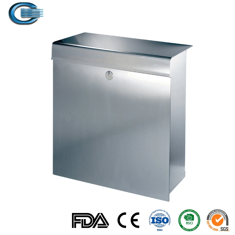 Huasheng Wholesale/Supplier Modern Outdoor Mailbox Stainless Steel Mailbox Garden Mailboxes