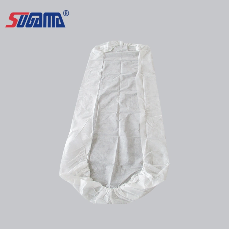 Disposable Non Woven Bed Cover Sheet with Elastic for Medical Hospital