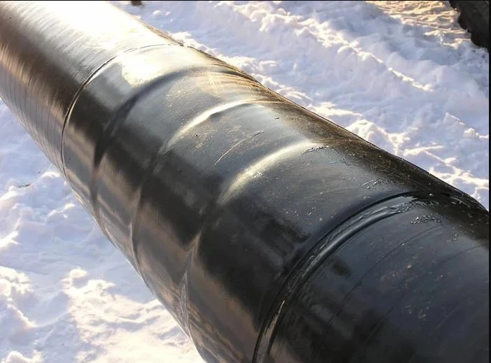 Termoencogible Two-Layer cinta para ductos de gas de petróleo de la soldadura de circunferencia revestimiento protector de la corrosión certificado CE