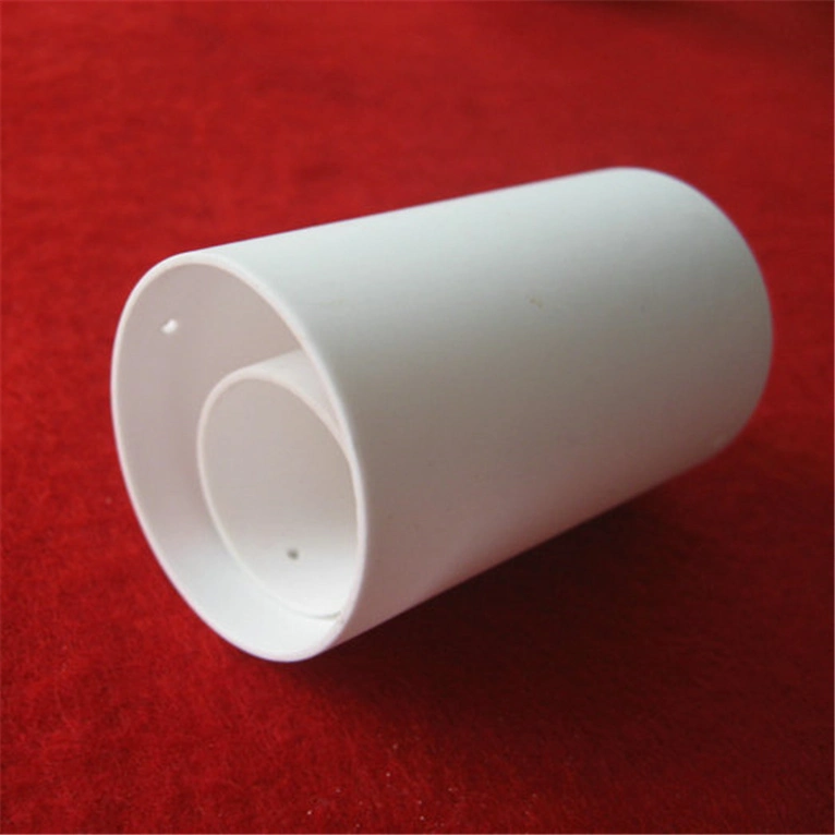 Customized Size Thin Wall 95% Al2O3 Pipe Wear Resistant White Insulation Sleeve Alumina Ceramic Tube