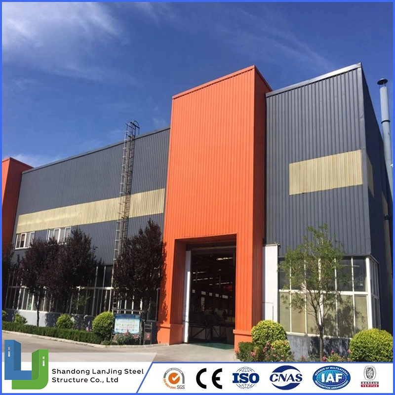 Prefabricated European Standard Steel Structurewarehouse Workshop Industrial Buildings