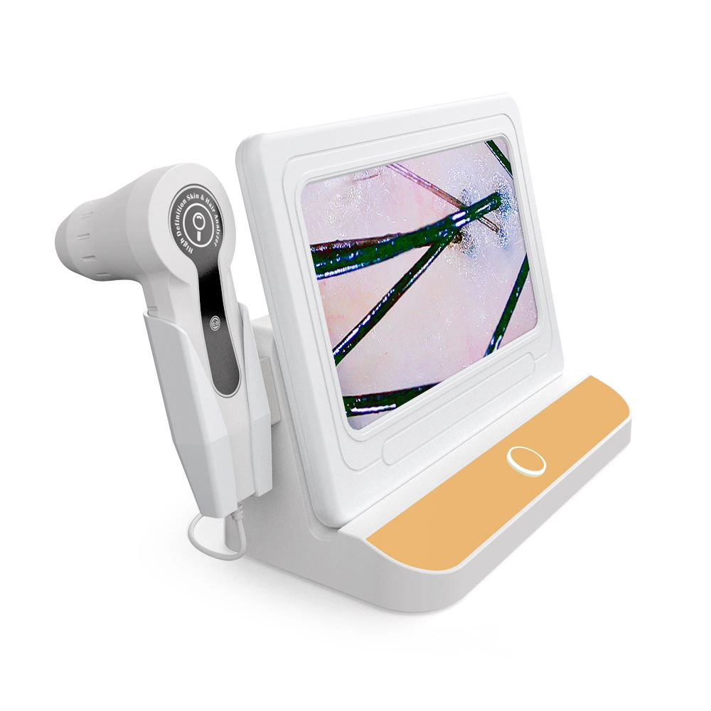 Salon de beauté matériel analyse de la peau détection de follicule capillaire détecteur de peau Analyseur appareil visage scanner facial machine d'analyse de la peau et des cheveux