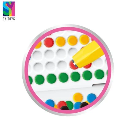 Sy Magpad DOT Educational Doodle Drawing Toys Learn Drawing Colorful Magnet Beads Board