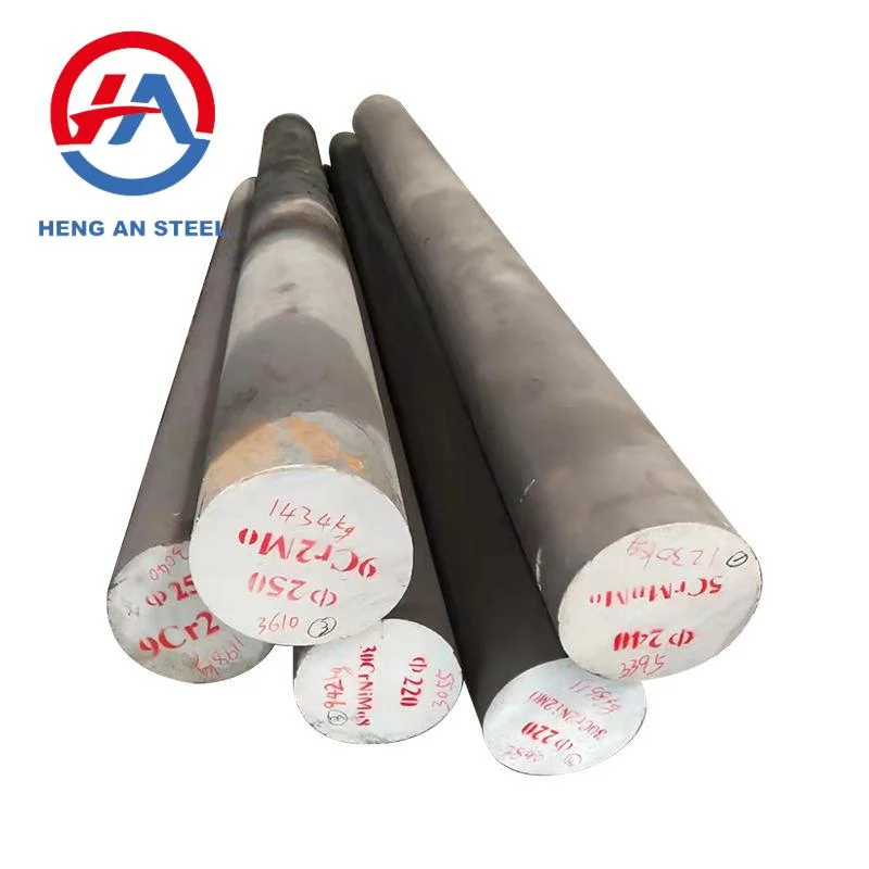 Forged Hot Rolled Carbon Round Steel Bar AISI 1045 4140 Heat Treated Steel Rod