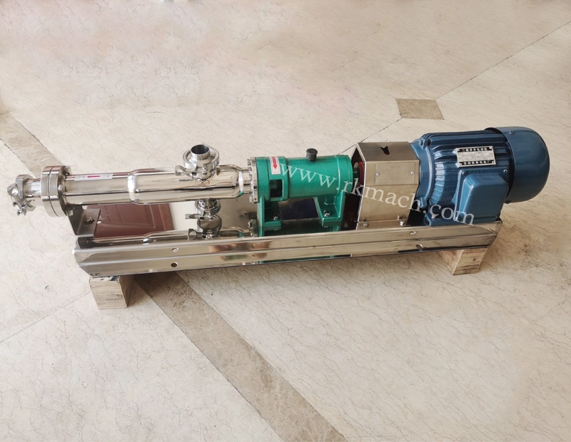 Shampoo and Waste Thick Liquid Transfer Screw Pump Supplier