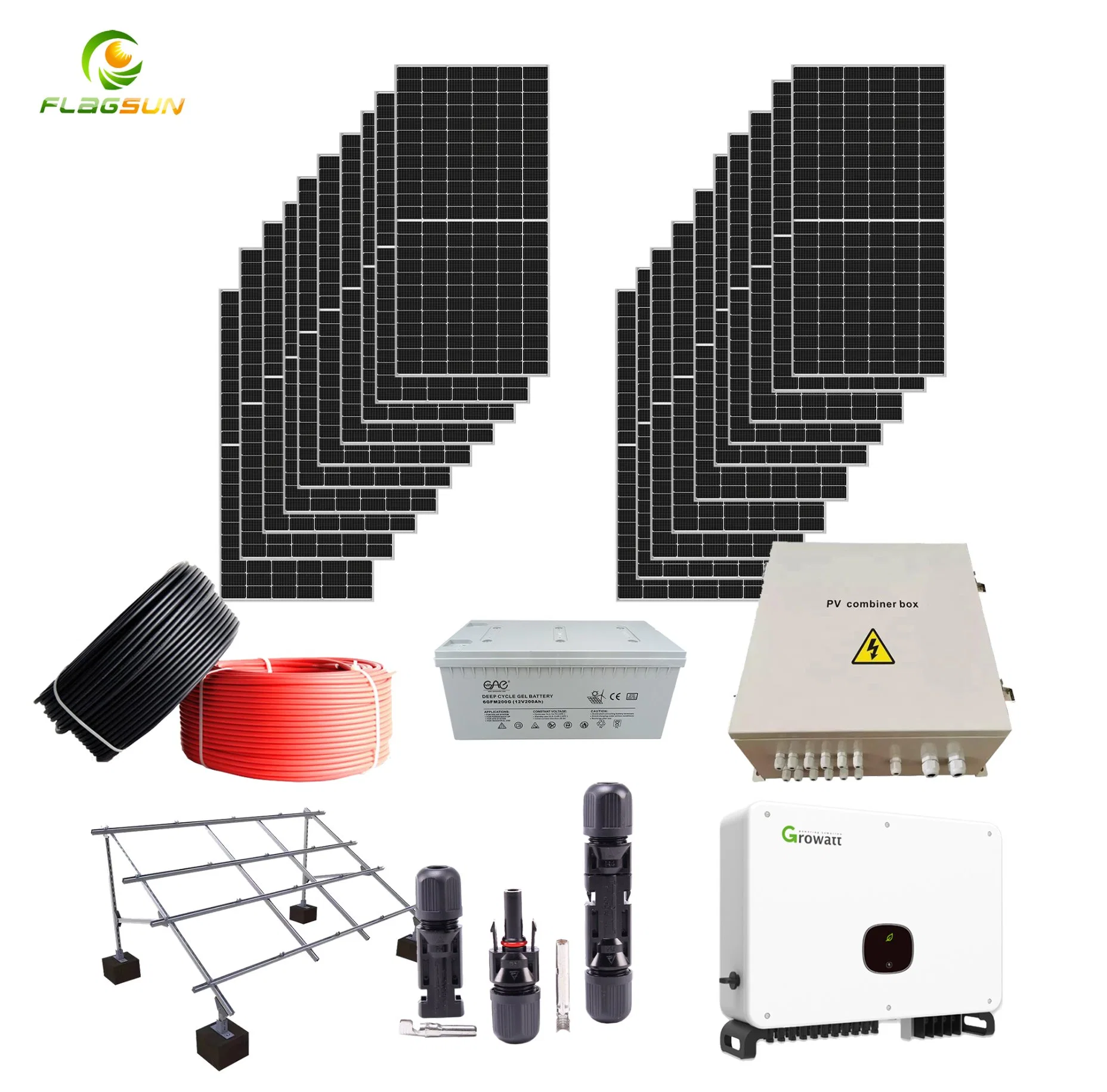 PV Power Solution 3MW 4MW 5mwon Grid Solar System Price 5000kw Solar Panels Unit