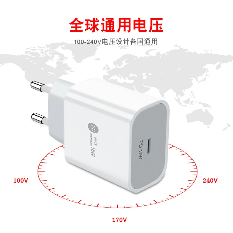 for iPhone X Xs Xr Xs Max Pd 18W EU Power Adapter Charger