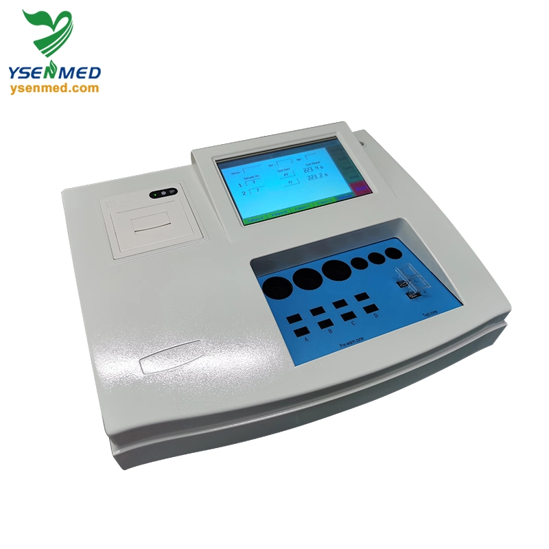 Yste502b Medical Equipment 2 Channels Portable Coagulation Analyzer