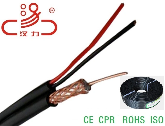 RG6 RG59 de alta calidad de vídeo CCTV cable RG11 Cable coaxial RG59