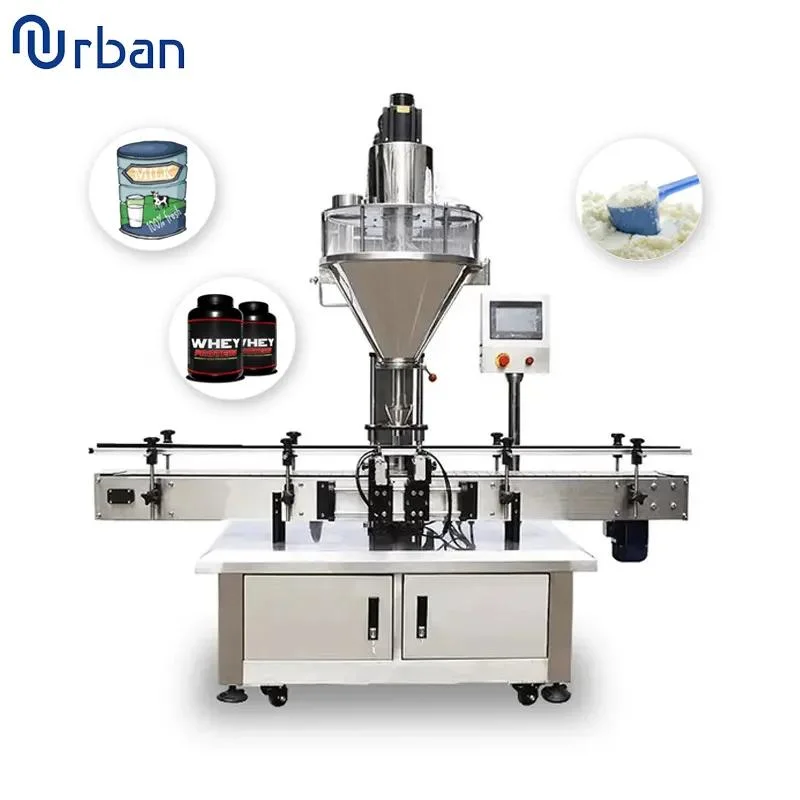 Full Automatic Powder Filling Machine Powder Filling Packing Packaging Machine Powder in Bottles Filling Machine Auto Filling Machine Powder CE