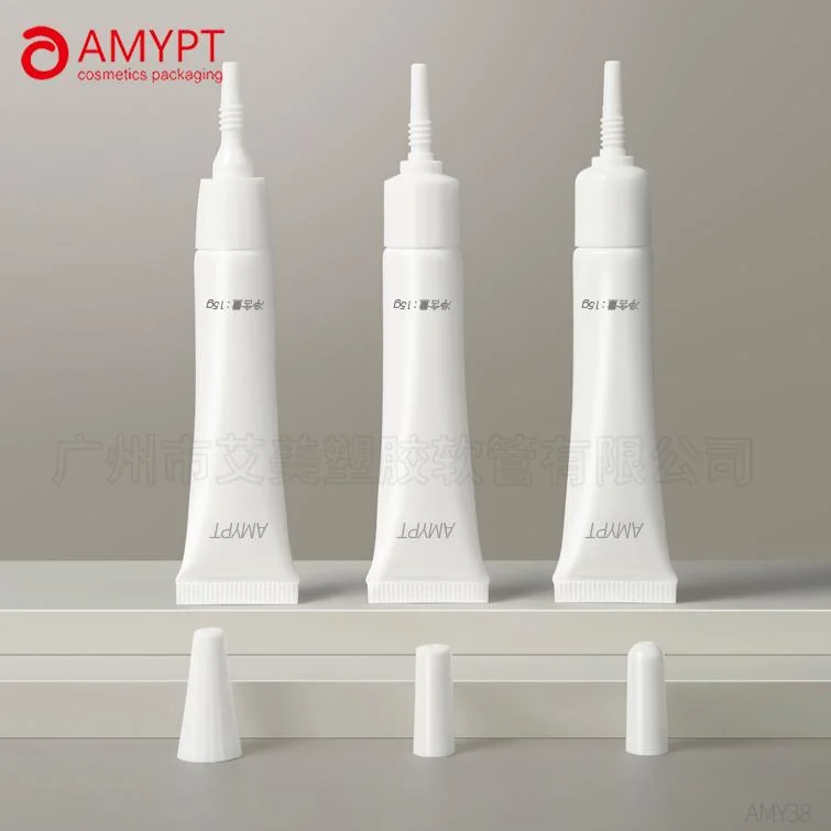 Customized Aluminum Laminated Packaging Tube with Long Extrusion Nozzle for Small Capacity