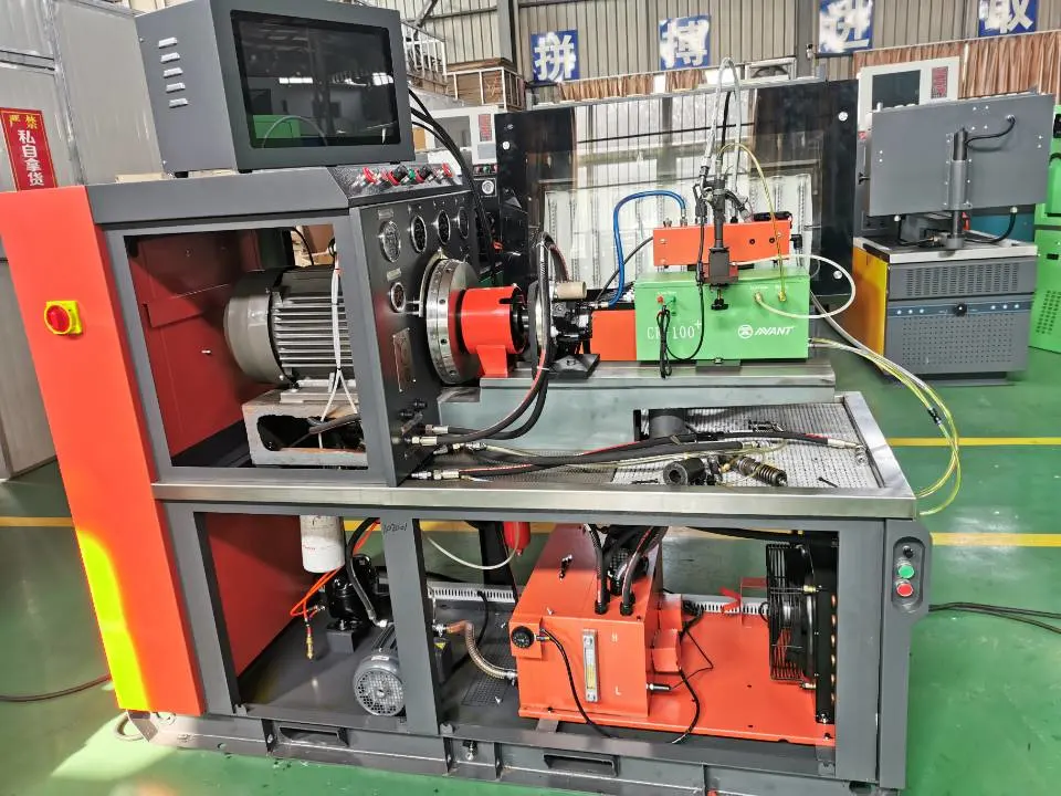 Lab Diesel Conventional 12 Cylinders Injection Pump Test Equipment Nt619 with Electronic Injector Testing, Eui Eup Testing and Cam Box with Bip Function