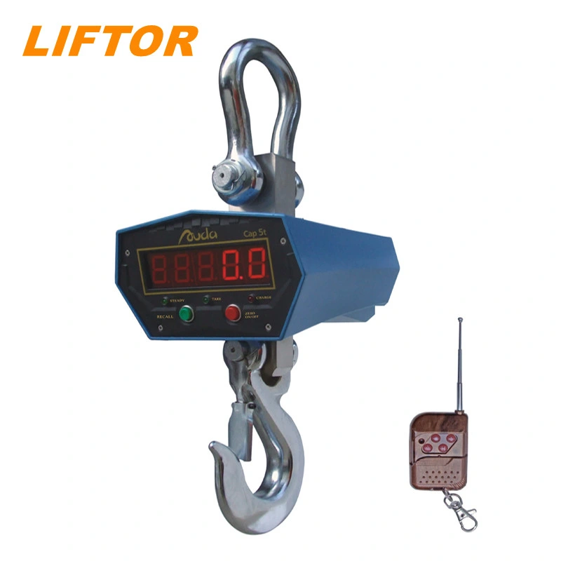 IP54 1000kg 2000kg 3000kg Digital Crane Hanging Scale