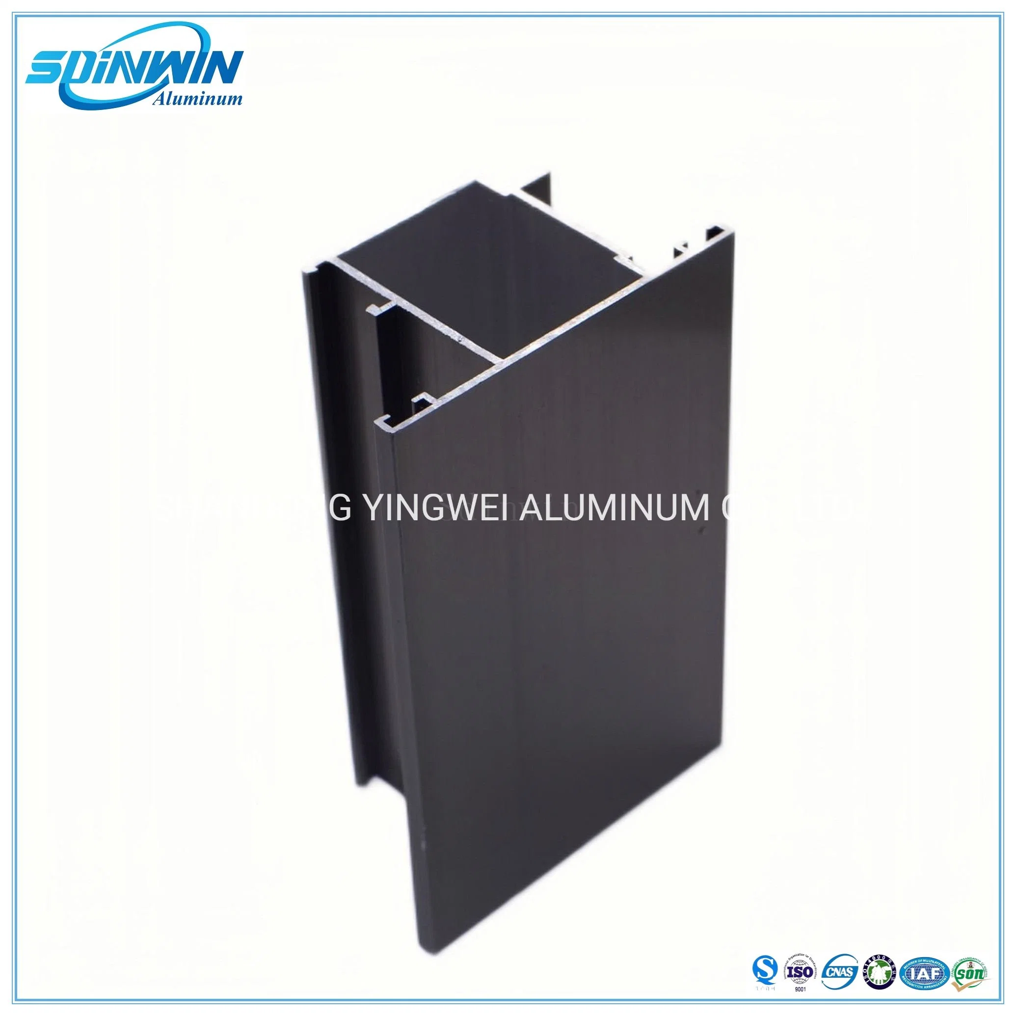 Aluminium Extrusion Frame Aluminum Door Window Curtain Wall Frame