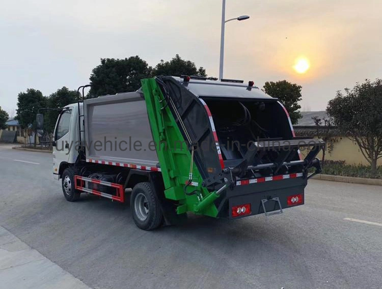 Foton 8cbm 5cbm lixo comprimido caminhão do Compactador