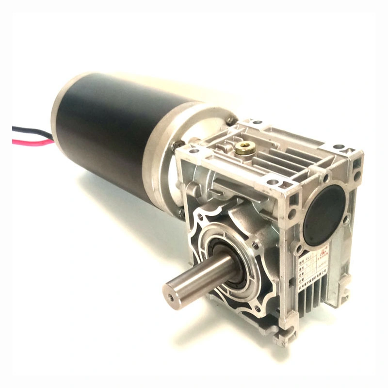 24V 300W General Electric Gear Motors Low Speed Nmrv Motor in Speed Reducer