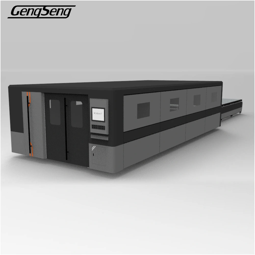 Faserlaser Faserschneidemaschine 2000W Metall-Faseroptische Laser Cutter Aluminium / Kupfer / Eisen Stahlblech Faser Schneidemaschine