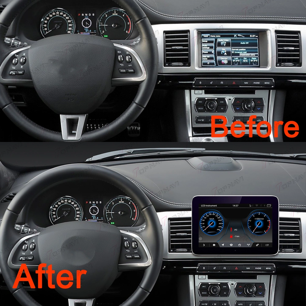 8.4 Inch Car Audio Player for Jaguar Xf 2008-2015 Android Auto