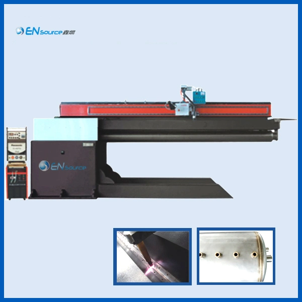 Automatic TIG and MIG Straight Seam Welding Production Machine with Non-Pressure for Solar Water Heater