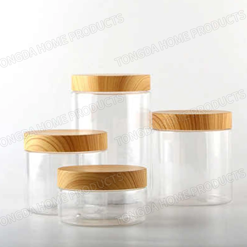 Embalagem de alimentos por atacado Multipurpose 100ml 150ml Spice transparente de tamanho personalizado Recipiente de plástico