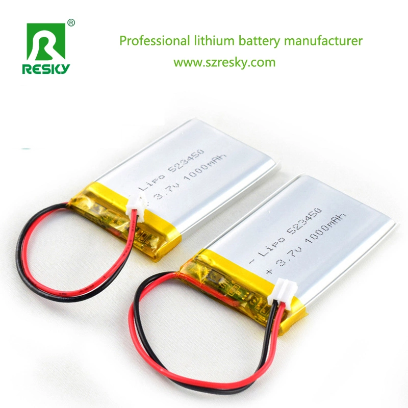 Polymer Lithium Batteries 703048 2s 7.4V 1000mAh for GPS