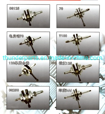 Motorcycle Engine Parts Crankshaft /Ciguenal Sym, Tvs, Italika, Genesis, Euromot, Um, Akt