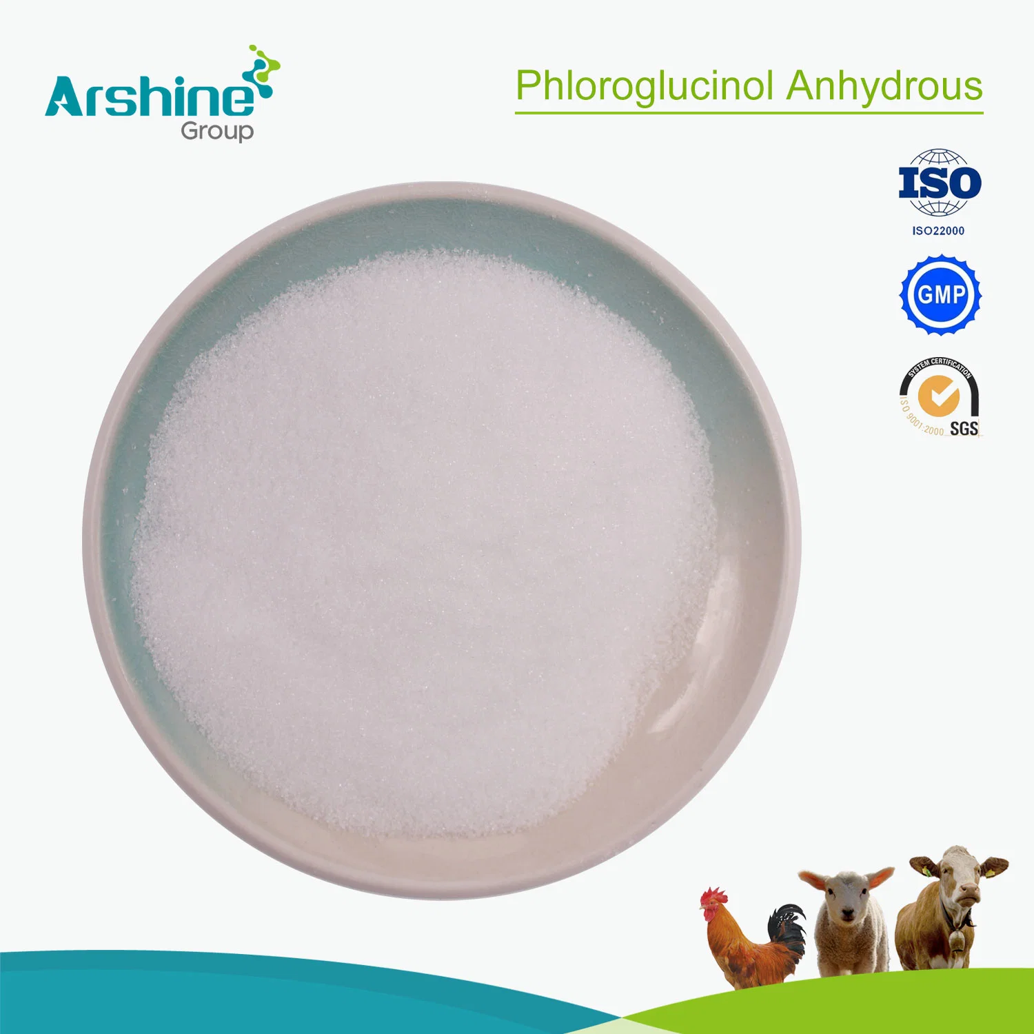 Pharmazeutische Zwischenstufe CAS108-73-6 Phloroglucinol wasserlos