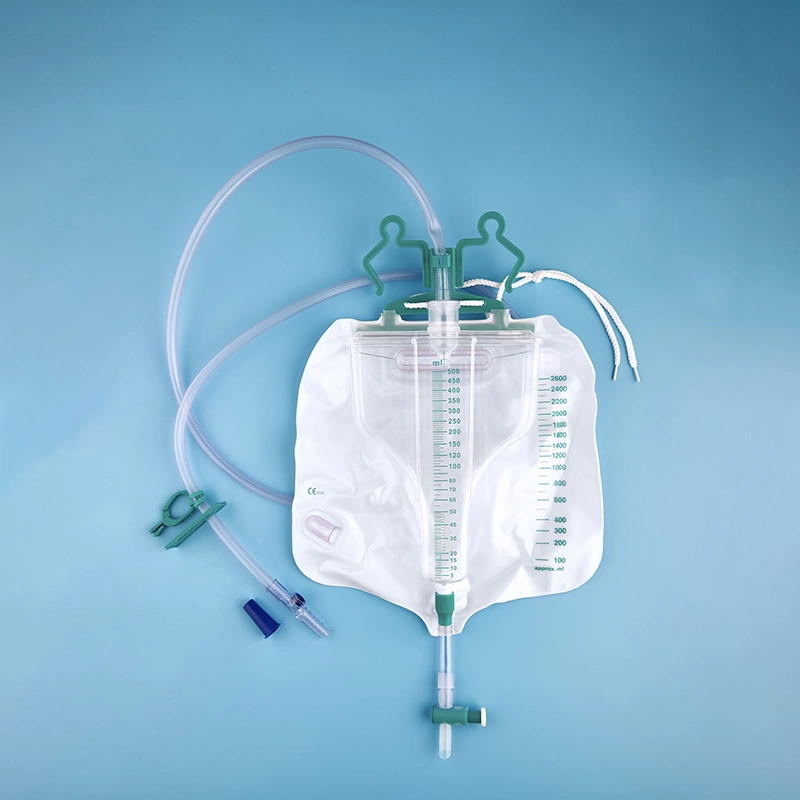 Medical Disposable Economic Urine Bag Drainage Bag with Valve